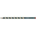 STABILO 2 crayons graphite HB EASYgraph S droitier - Bleu ardoise