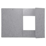 Chemise À Élastiques Maxi Capacity Carte Lustrée 425gm2 - A4 - Gris - X 25 - Exacompta
