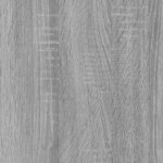 vidaXL Armoires murales 2Pièces Sonoma gris 102x30x20cm Bois d'ingénierie