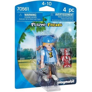 Playmobil - 70561 - joueur et voiture télécommandée