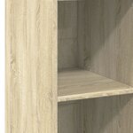 vidaXL Buffet chêne sonoma 40x41x124 cm bois d'ingénierie
