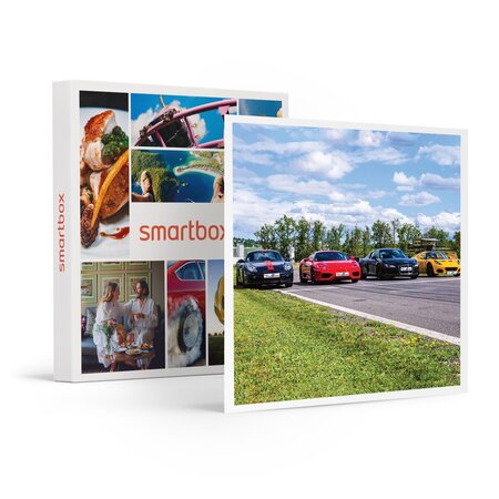 SMARTBOX - Coffret Cadeau Stage de pilotage : 12 tours en Ferrari  Audi R8  Porsche et Lotus sur le circuit d'Andrézieux -  Sport & Aventure