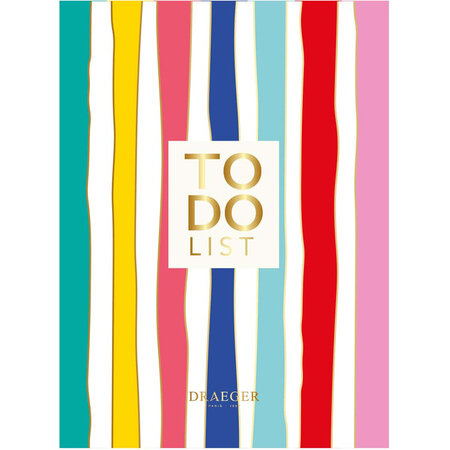 Carnet de Notes 2025 - Plusieurs Motifs - To Do List - Draeger