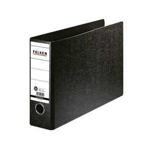 Classeur À Levier Carton A4 À L'italienne - Noir - X 12 - Falken