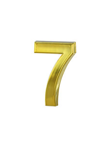 THIRARD - Chiffre 7 doré adhésif ABS H.50mm - THIRARD