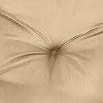 vidaXL Coussin de banc de jardin beige mélangé 100x50x7 cm tissu