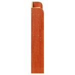 vidaXL Tête de lit avec étagères marron cire 90 cm bois massif de pin