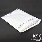 Lot de 200 enveloppes à bulles pro+ blanches k/10 format 340x470 mm