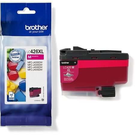 BROTHER - Cartouche d'encre LC426XLM - Magenta haute capacité de 5000 pages - Pour MFC-J4340DW, MFC-J4540DW et MFC-J4540DWXL