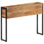 vidaXL Jardinière 90x20x68 cm Bois massif d'acacia