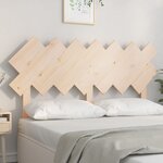 vidaXL Tête de lit 141x3x80 5 cm Bois massif de pin