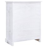 vidaXL Armoire à tiroirs Blanc 60x30x75 cm Bois