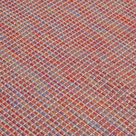 vidaXL Tapis à tissage plat d'extérieur 120x170 cm Rouge