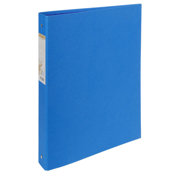 Classeur rembordé papier 2 anneaux 30mm Forever - A4 bleu foncé EXACOMPTA