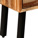 vidaXL Armoire latérale avec 6 tiroirs Teck massif de récupération