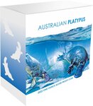 Pièce de monnaie en argent 1 dollar g 31.1 (1 oz) millésime 2022 platypus australian platypus