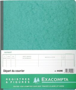 Piqûre 'Départ du courrier' EXACOMPTA