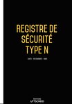 Registre de sécurité incendie ERP de type M (magasins) 2024 UTTSCHEID