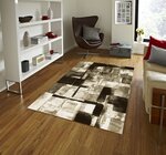 Tapis d'intérieur FACE 120 x 180 cm - Beige