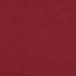 vidaXL Chaise de relaxation avec repose-pied Rouge bordeaux Velours