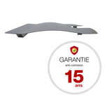 Toit décoratif soléa gris anthracite mat sablé ren 0206ms