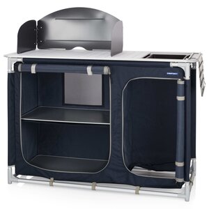Campart travel cuisine d'extérieur alicante bleu 121 5x82x114 cm