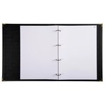 Reliure Luxe Avec Recharge 297x210 Assemblées Générales 100 Feuillets Foliotés 90g + 2 Gardes - Noir - Le Dauphin