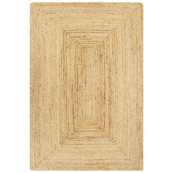 vidaXL Tapis fait à la main Jute Naturel 120x180 cm