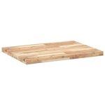 vidaXL Dessus de bureau non traité 100x60x4 cm bois d'acacia massif
