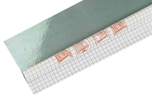 Rouleau couvre livre adhésif repositionnable 0,45x3m brillant Incolore ELBA