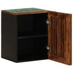 vidaXL Armoire murale de salle de bain 38x34x48cm bois massif d'acacia