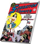 Pièce de monnaie en Argent 2 Dollars g 31.1 (1 oz) Millésime 2024 Comix SENSATION COMICS