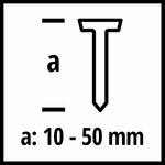 Einhell agrafeuse pneumatique tc-pn 50