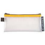 Pochette À Fermeture Éclair En Plastique Souple - Couleurs Assorties - X 10 - Exacompta