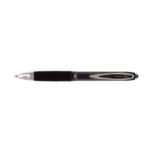 Roller encre gel Signo UMN207 rétractable grip pointe moyenne 0 7mm noir x 12 UNI-BALL