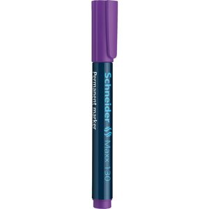 Marqueur permanent Maxx 130 Pte Ogive 1-3 mm Violet SCHNEIDER