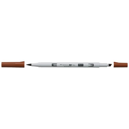 Marqueur Base Alcool Double Pointe ABT PRO 977 marron cuir TOMBOW