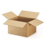 5 cartons d'emballage 20 x 20 x 11 cm - Simple cannelure