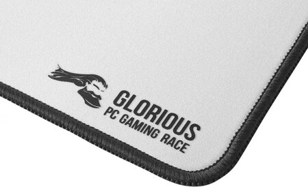 Tapis de Souris Glorious PC Gaming Race - XXL (Blanc) - La Poste
