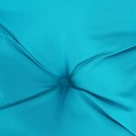 vidaXL Coussin de palette turquoise 70x40x12 cm tissu