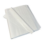 Lot de 1000 feuilles de papier de soie blanc 50x75cm 21gr/m²