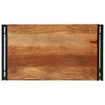 vidaXL Table Basse 90x50x38 cm Bois Massif Acacia