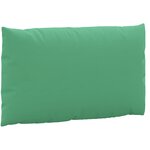 vidaXL Coussins de palette lot de 3 vert tissu oxford