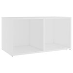 vidaXL Ensemble de meubles TV 3 Pièces Blanc Aggloméré