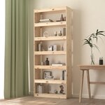 vidaXL Bibliothèque/Séparateur de pièce 80x30x199 5 cm pin massif