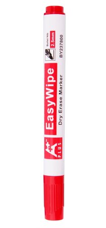 Marqueur Tableau Blanc Effaçable Pointe Ogive 2,5 mm Rouge A PLUS