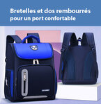 Sac à dos cartable enfants scolaire maternelle et primaire : léger  solide et confortable. Happy vert