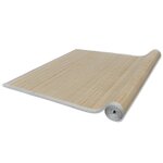 vidaXL Tapis rectangulaires Bambou naturel 2 Pièces 120x180 cm
