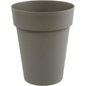 Vase Toscane mi-haut Ø 44 x 53 cm - 50 L - Taupe