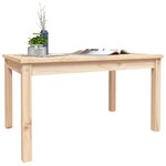 vidaXL Table de jardin 82 5x50 5x45 cm bois massif de pin